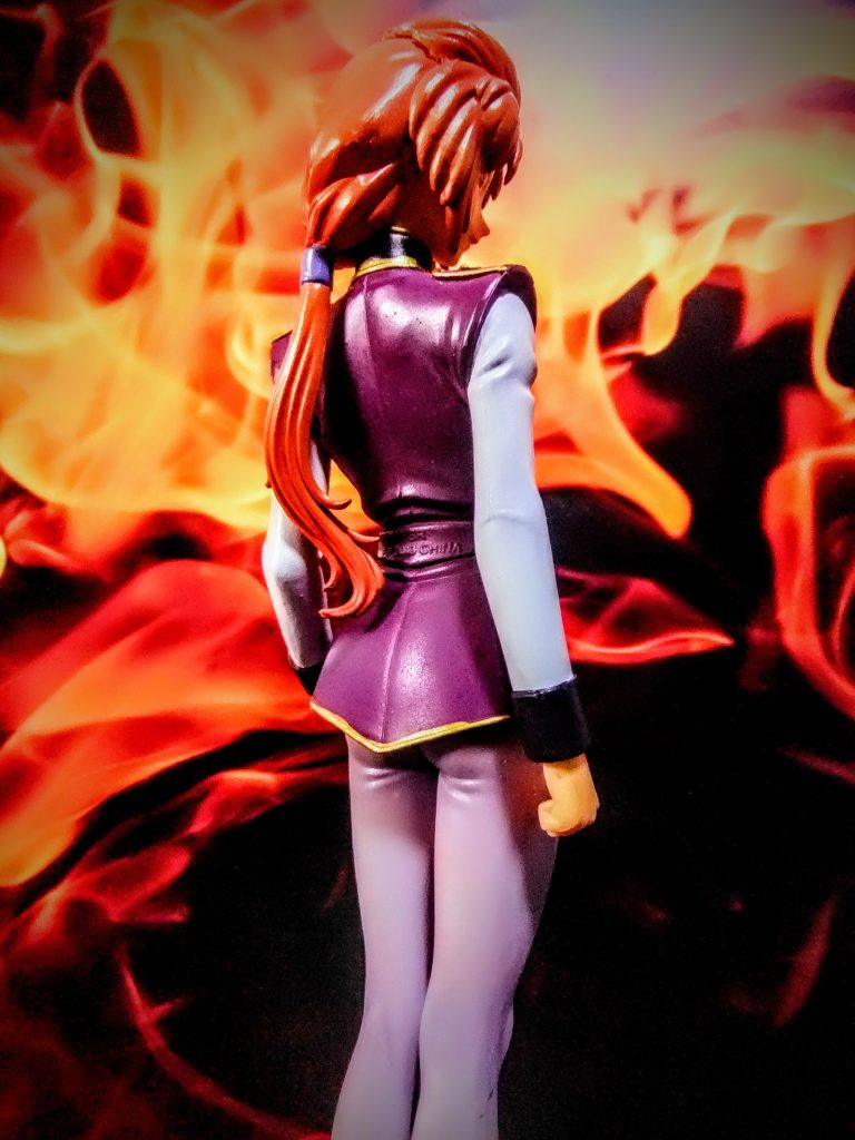 殿を務めるのは?マリーダさんの後ろ姿デス😁本来はもっとタイツの透け感を強調したかったのですが?レギュレーション対応でここまでで抑えていますのでご了承下さい💦