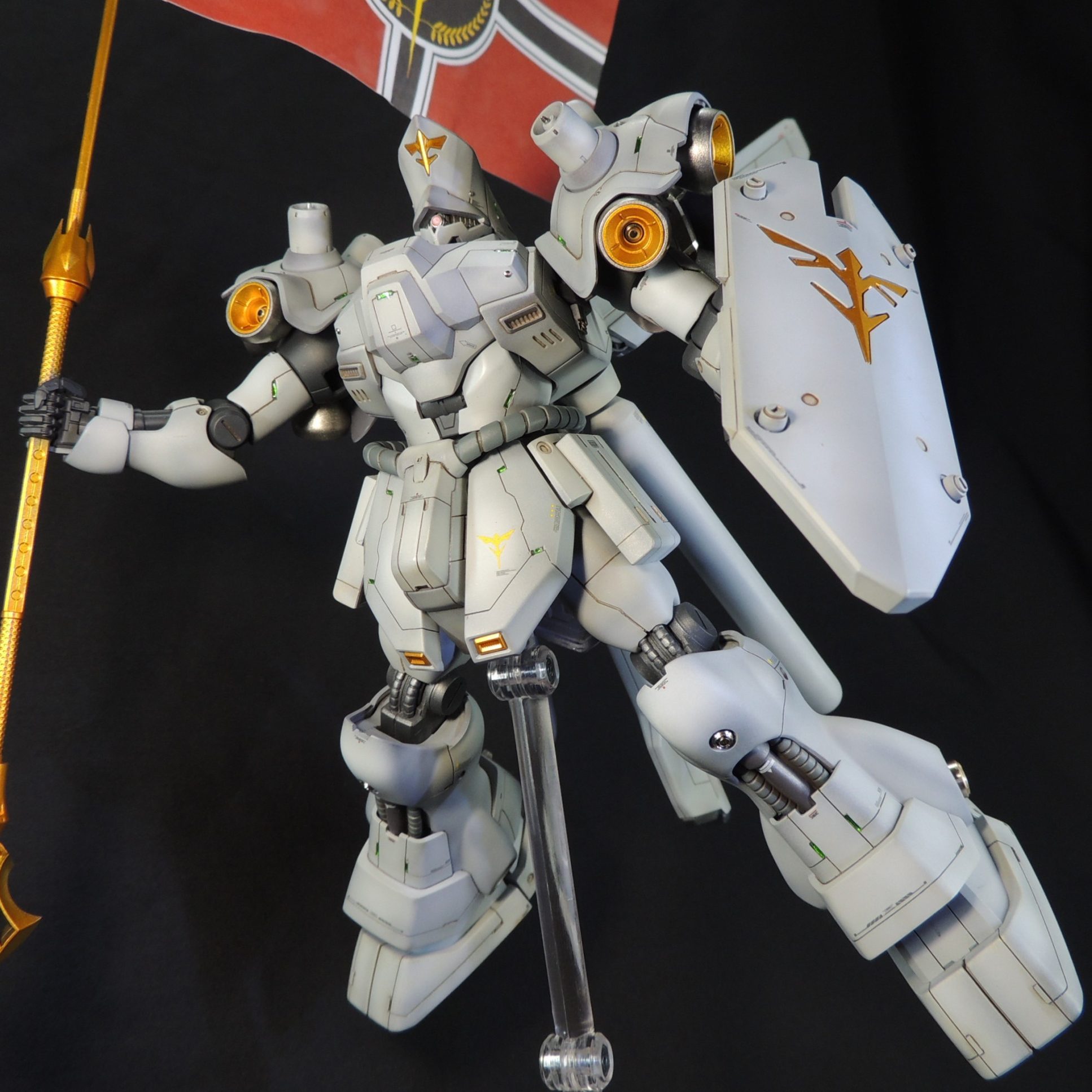 ガンプラ　福岡限定　HGUC　サイコ・ドーガ　改修塗装済み完成品