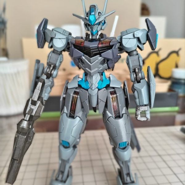 ガンダムエアリアル　筆塗り全塗装