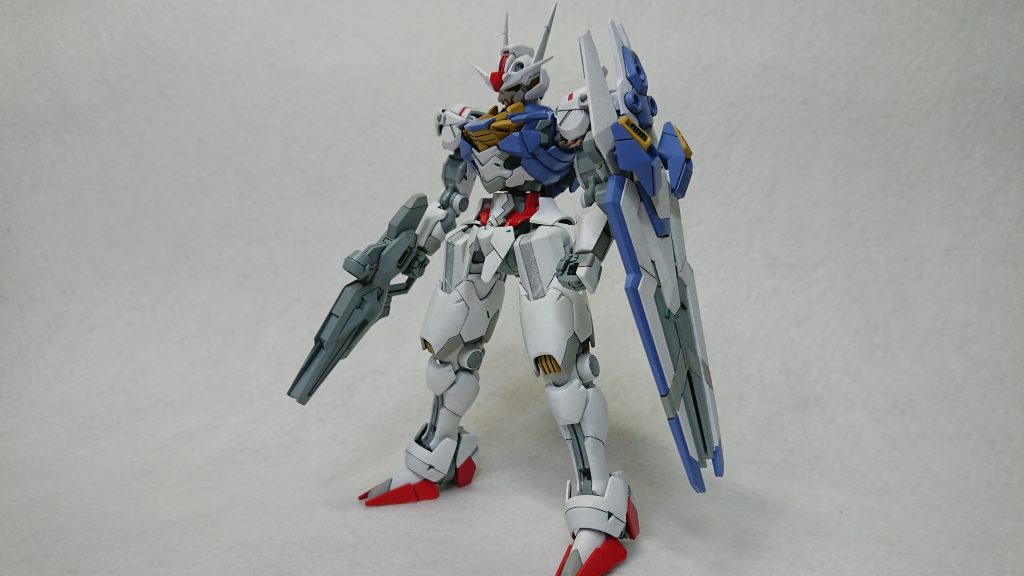 塗装終了時のエアリアル