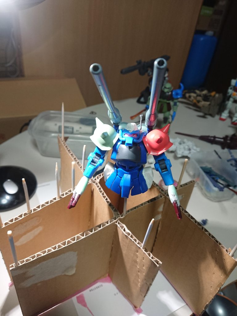 グフ重装型キャノン装備(笑)–2枚目/制作者：にし