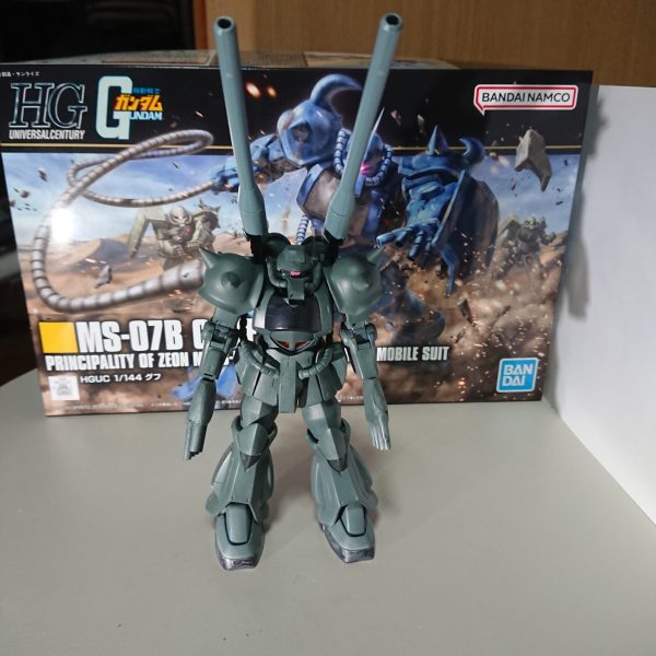 グフ重装型キャノン装備(笑)