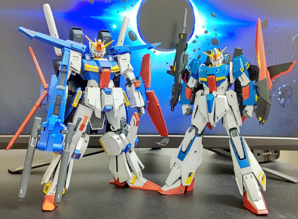 ΖとZZを並べて。これがΖの鼓動か…