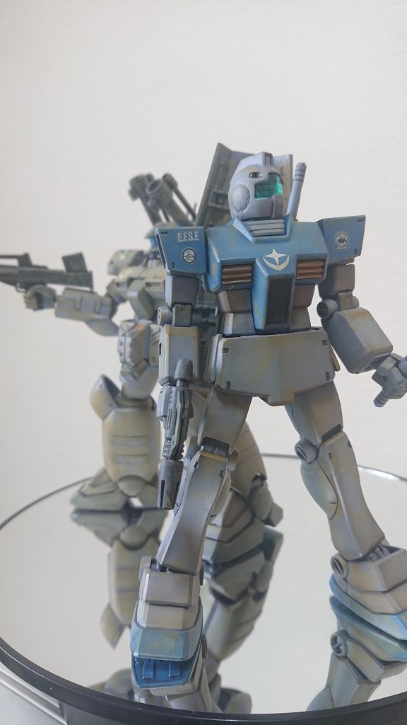 量産型ガンキャノンと一緒に