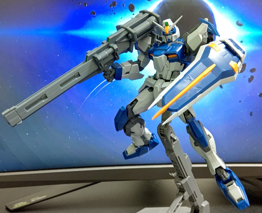 劇中未登場の設定上では存在してたというゲイボルグを装備MGならではの再現で劇中とはまた違った印象のデュエルを楽しめますね