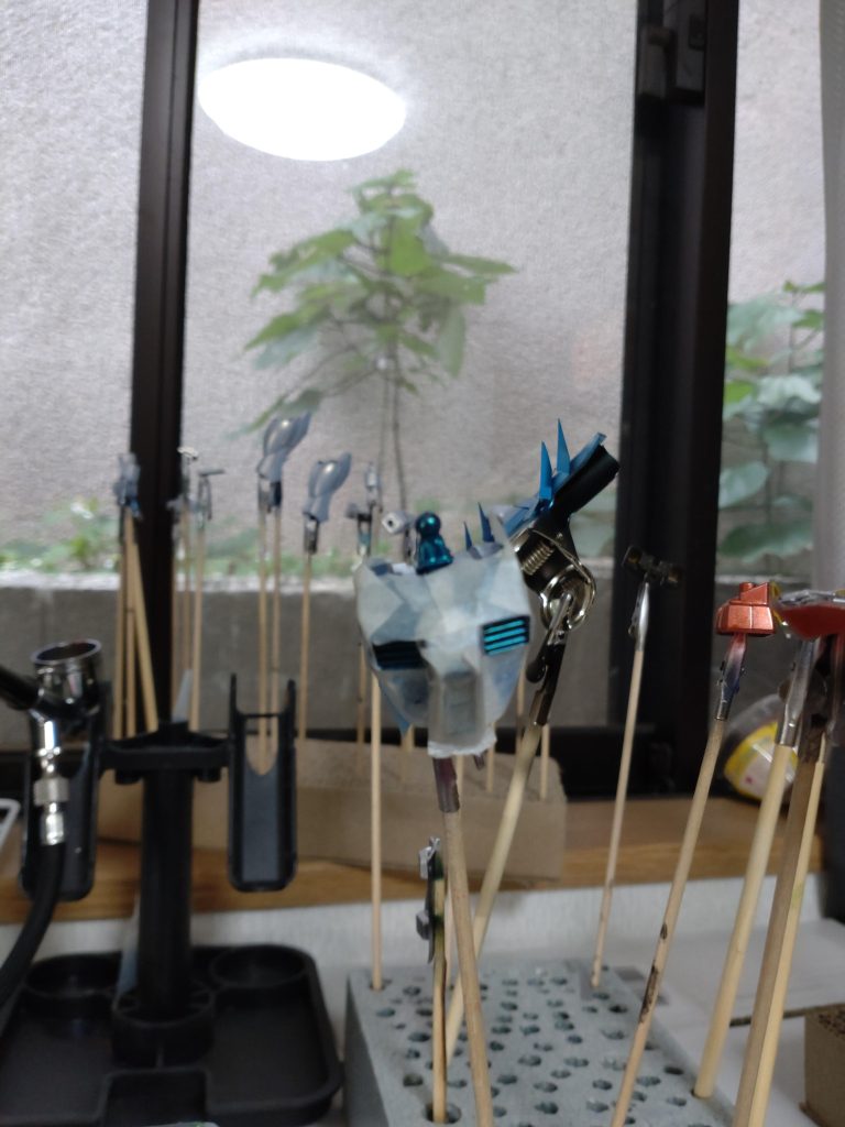 マスキング取ったら大変出来が悪く…