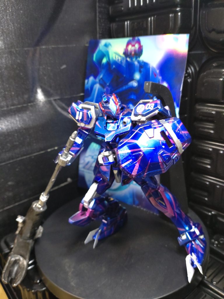 自作武器はこれから基本にしていこうかな…なかなか楽しいしプラモ自体にそんなに改造しないでも満足度は高い