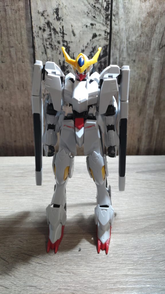 全高19メートル　　　　　　　　　　　　　　　　　　　　重量40トン　　　　　　　　　　　　　　　　　GBNの世界ではビームは必須かな〜と思い、フリーダムガンダムのパラエーナー？（絶対、名前間違ってる）を取り付けました。