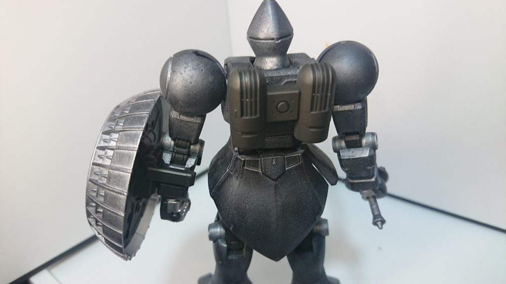 後。やっぱりバックパックも鋳造するべきだったかなぁ。