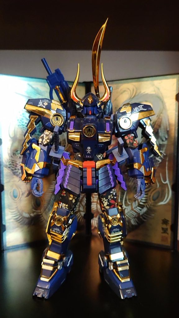 戦国の陣の屏風バックで