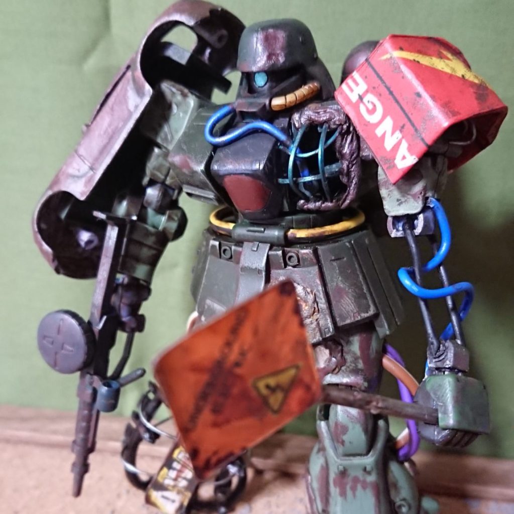 スクラップ・ザク(ジャンク屋仕様)｜ミヤトさんのガンプラ作品｜GUNSTA