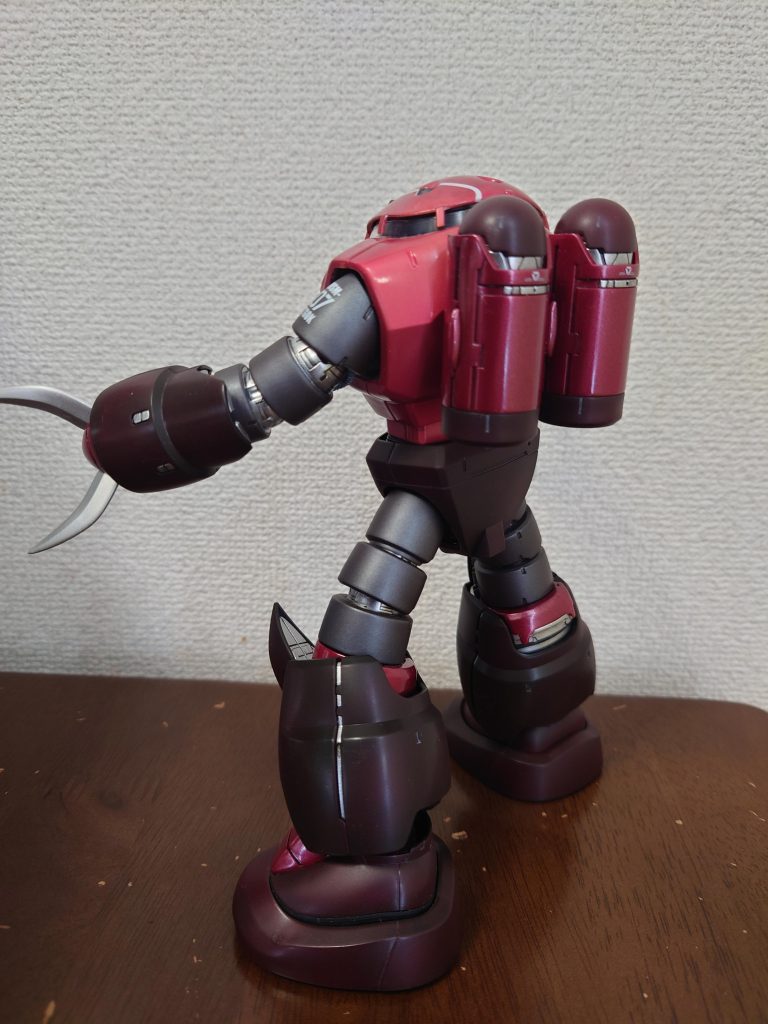 グラデーション塗装もしましたが、写真では分かりにくい感じでした。 