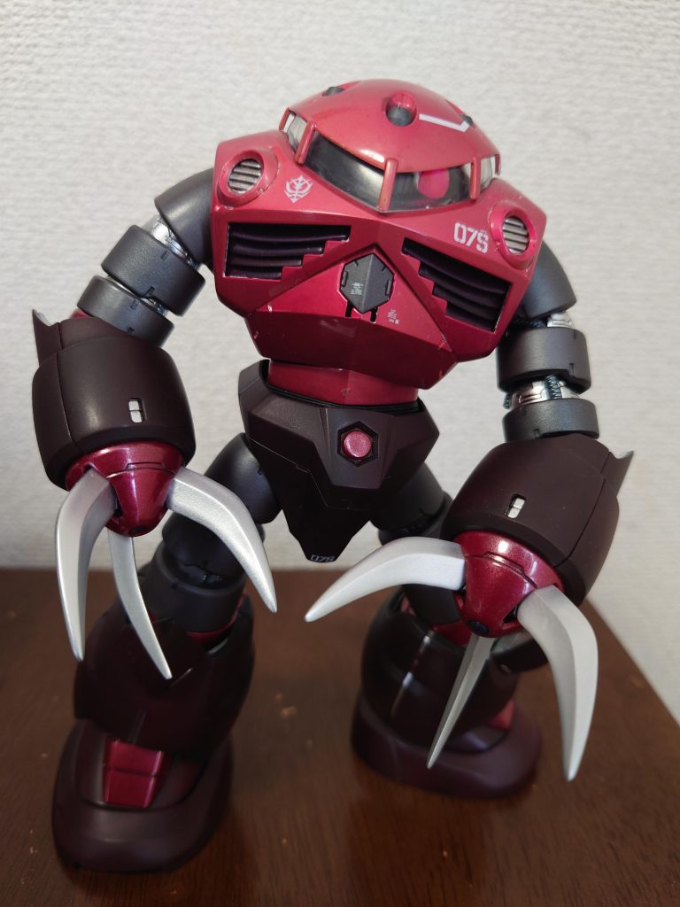 最近のＭＧと比べパーツ数も少なく作りやすかったです。