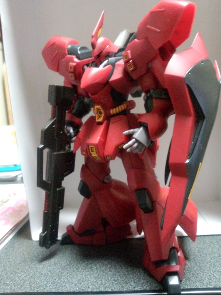 サザビーの予備機として妄想設定です。ロボット魂です。