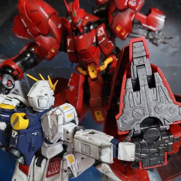 逆襲のシャア戦闘シーン