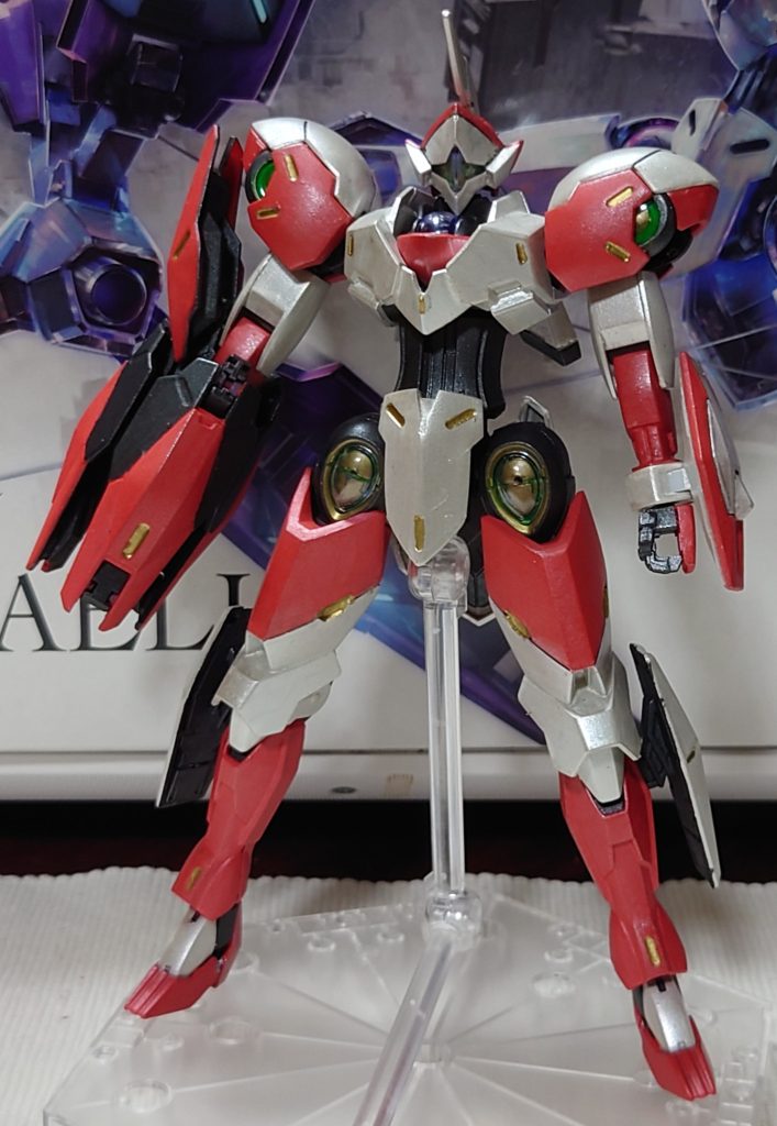 塗装後の素立ち。塗装剥げ等あります。