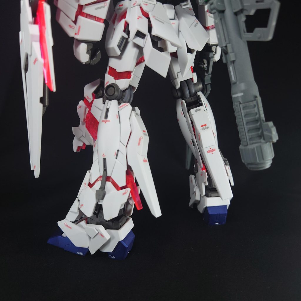 踵と、太腿を加工しました。