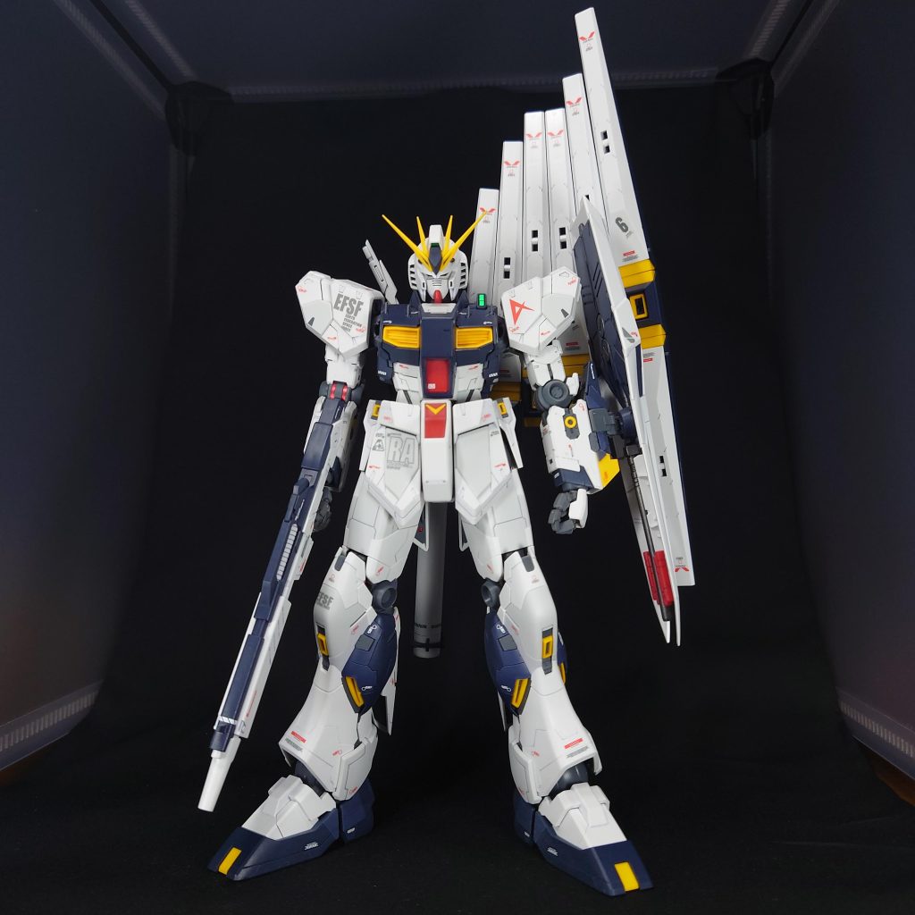 どうしても、フィン・ファンネルの重さで偏りますね(汗)