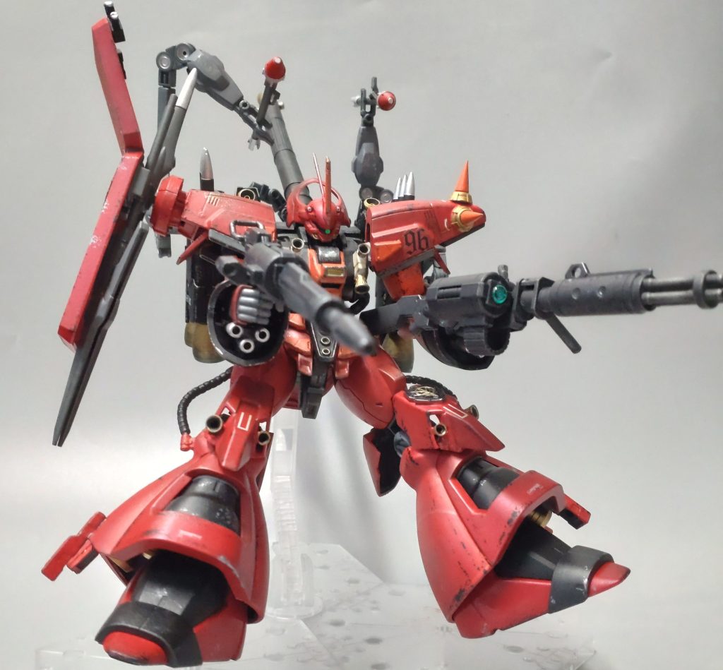 サブアームを駆使して撃ちまくり。