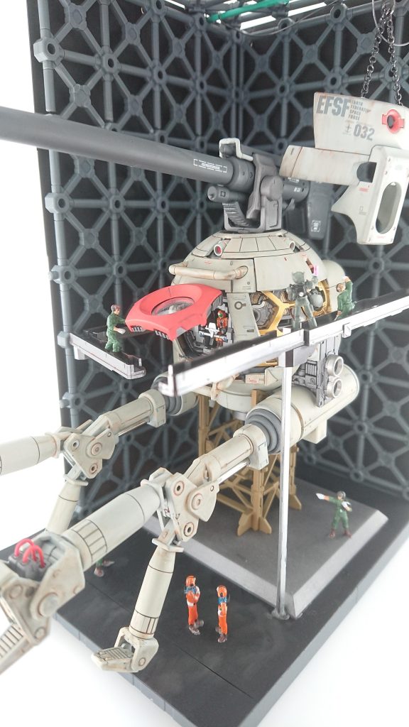 手摺りが無い危険な作業環境にはツッコまないで下さい^^;