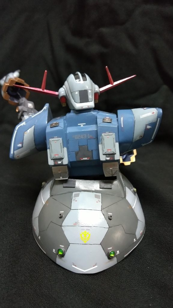 バックショットです。こうして見ると背中が寂しく見えますねもう少し加工すればよかったかなと反省 