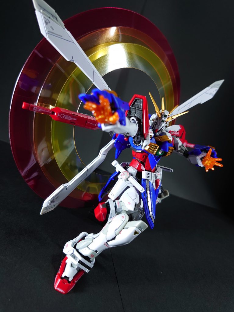 RG ゴッドガンダム–4枚目/制作者：岩岸 杞京