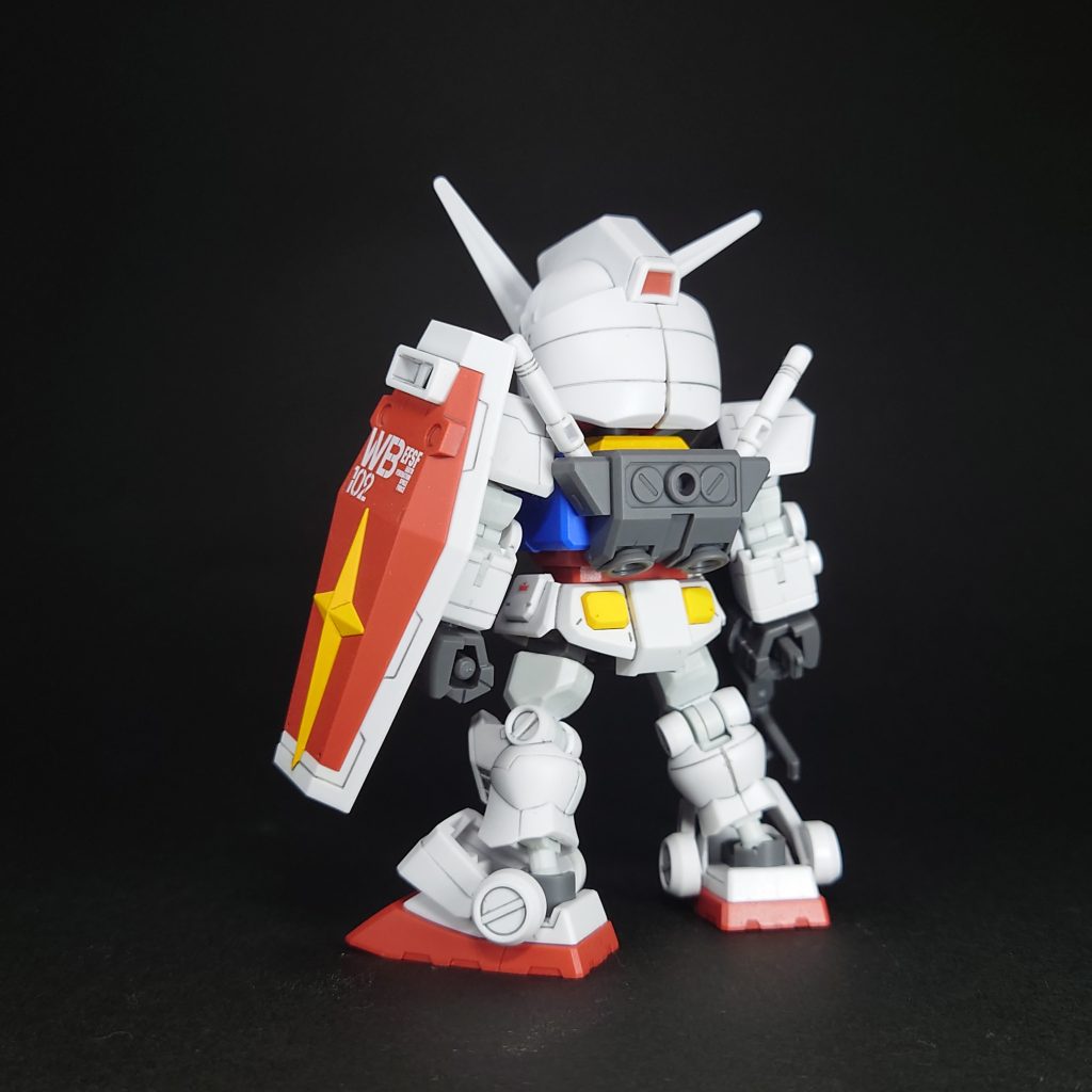 凛々しい後ろ姿