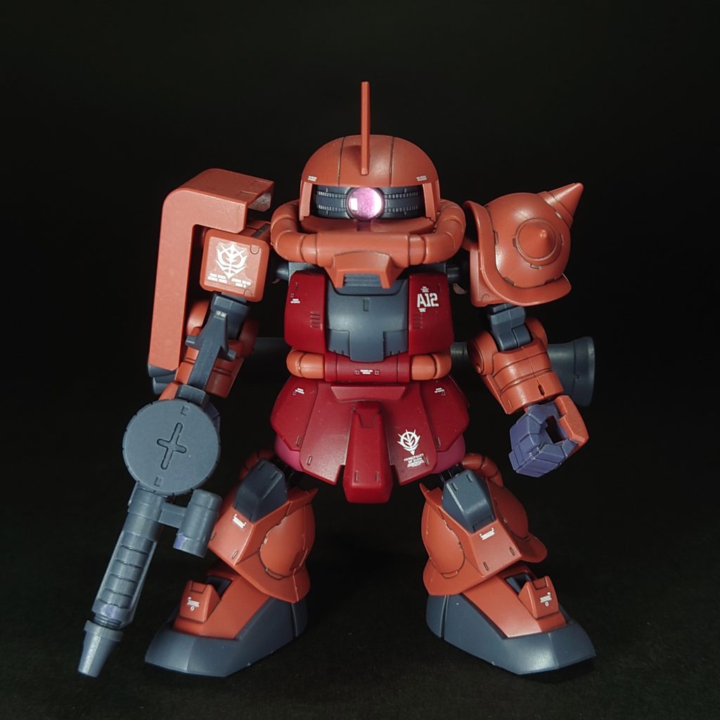 ＳＤＣＳ シャア専用ザクⅡ–3枚目/制作者：NAG