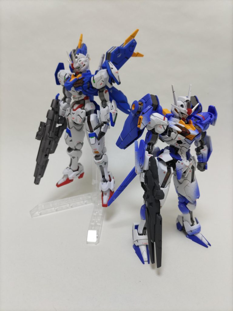 前回のエアリアルと。