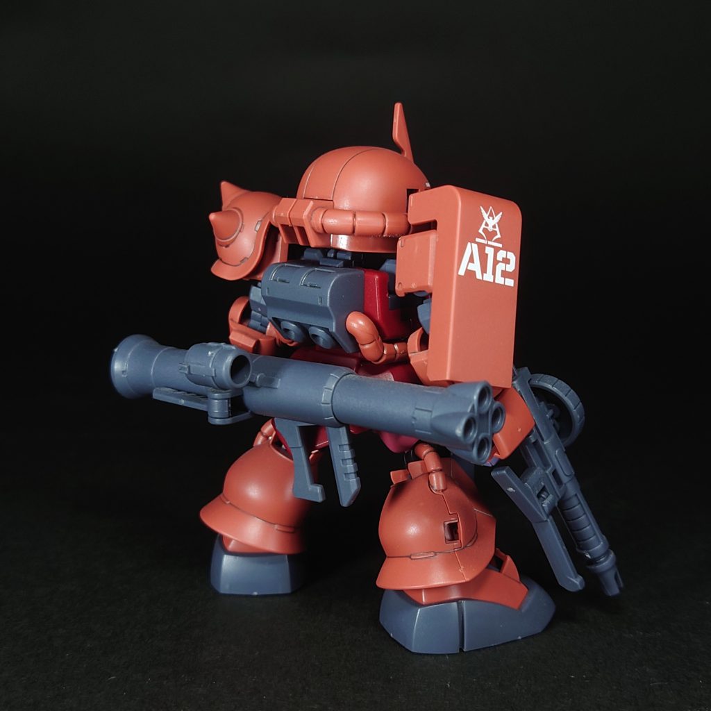 ＳＤＣＳ シャア専用ザクⅡ–4枚目/制作者：NAG