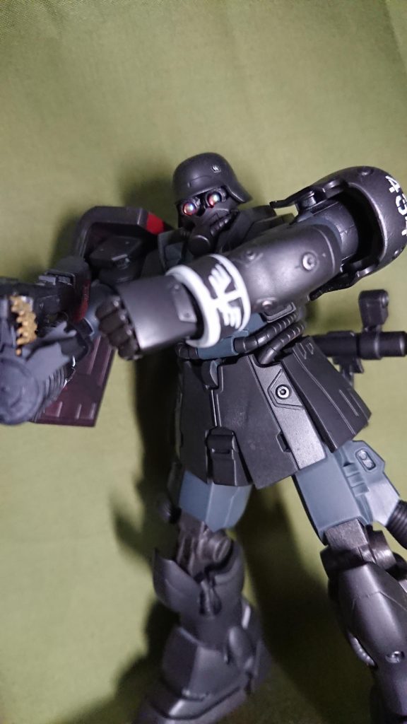 最後までご覧いただきありがとうございました！！あとがき実は当初の予定では、こいつは［プロテクトギア風］として投稿しようと考えていました。しかし、ググってみると既に同じものを投稿されている方がいらっしゃったので、急遽志向を変えることにしました。MG42を装備しているのはその名残なのです！笑