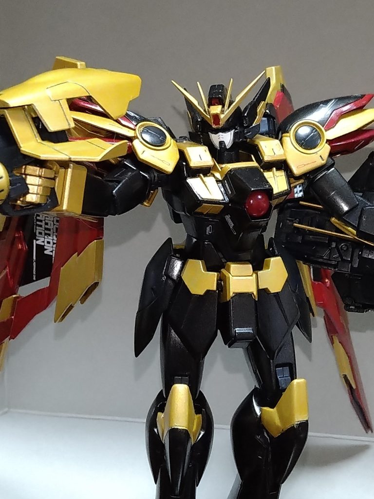 ルルーシュらしいポーズとバスターライフルの保持力が難しく、何度もやり直しました。