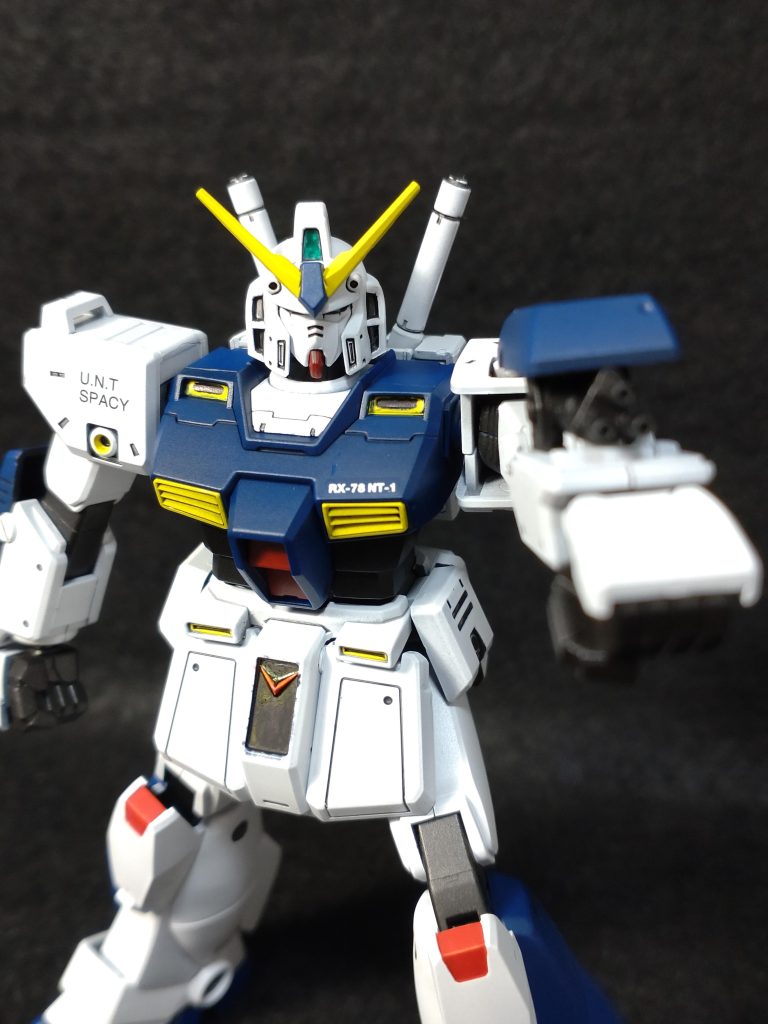 HGUC ガンダムNT-1アレックス–2枚目/制作者：@toyohikaru1983