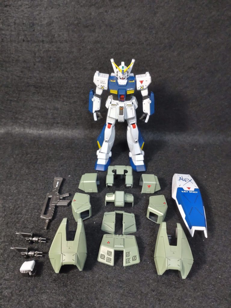 HGUC ガンダムNT-1アレックス–5枚目/制作者：@toyohikaru1983