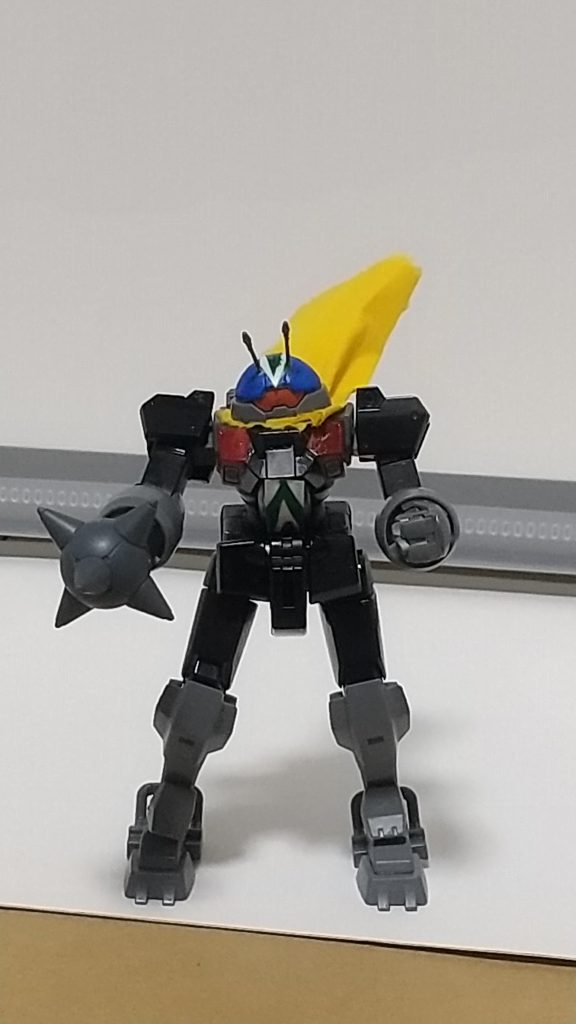 スイングアーム待機状態。