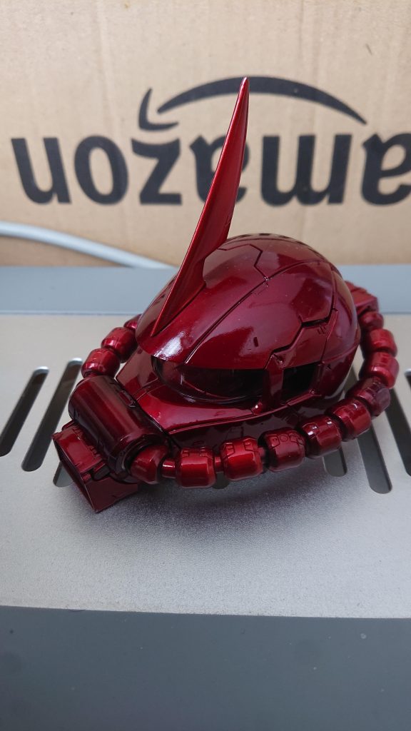 ザク頭 キャンディ塗装–3枚目/制作者：dafune