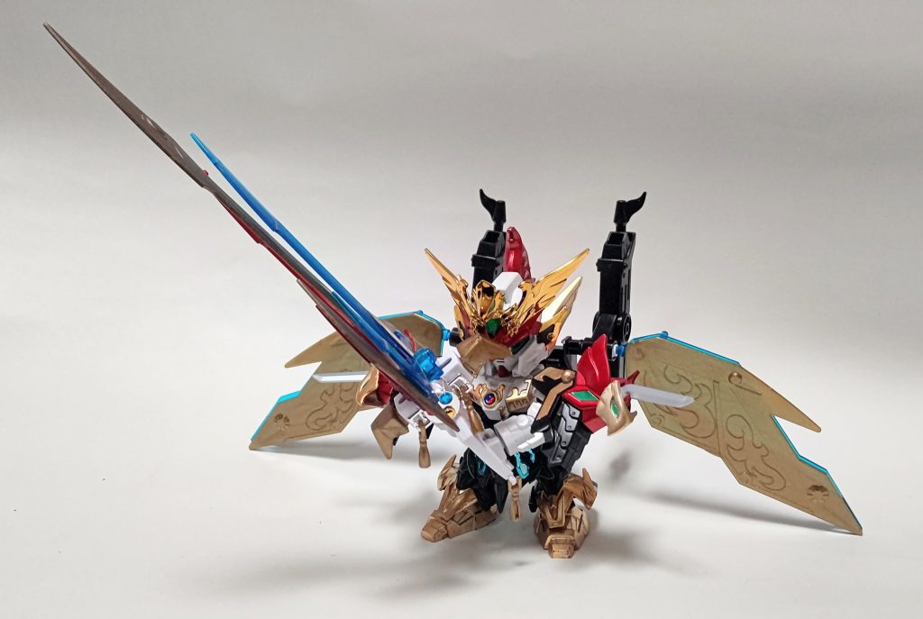 両手持ちが可能。