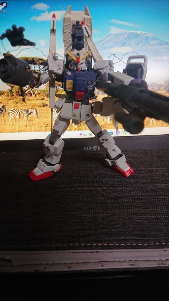 有線式アームも健在だ⁉️