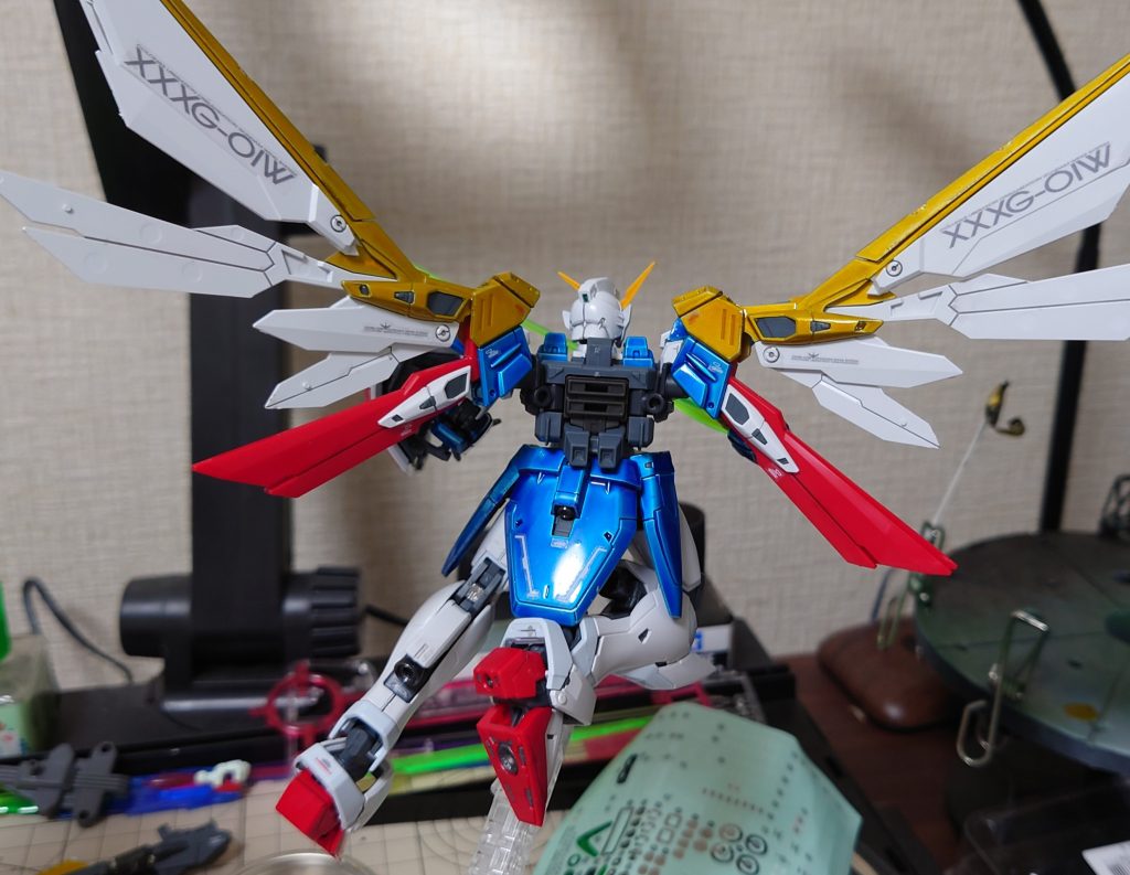 RGウイングガンダム–3枚目/制作者：隠れ蓑