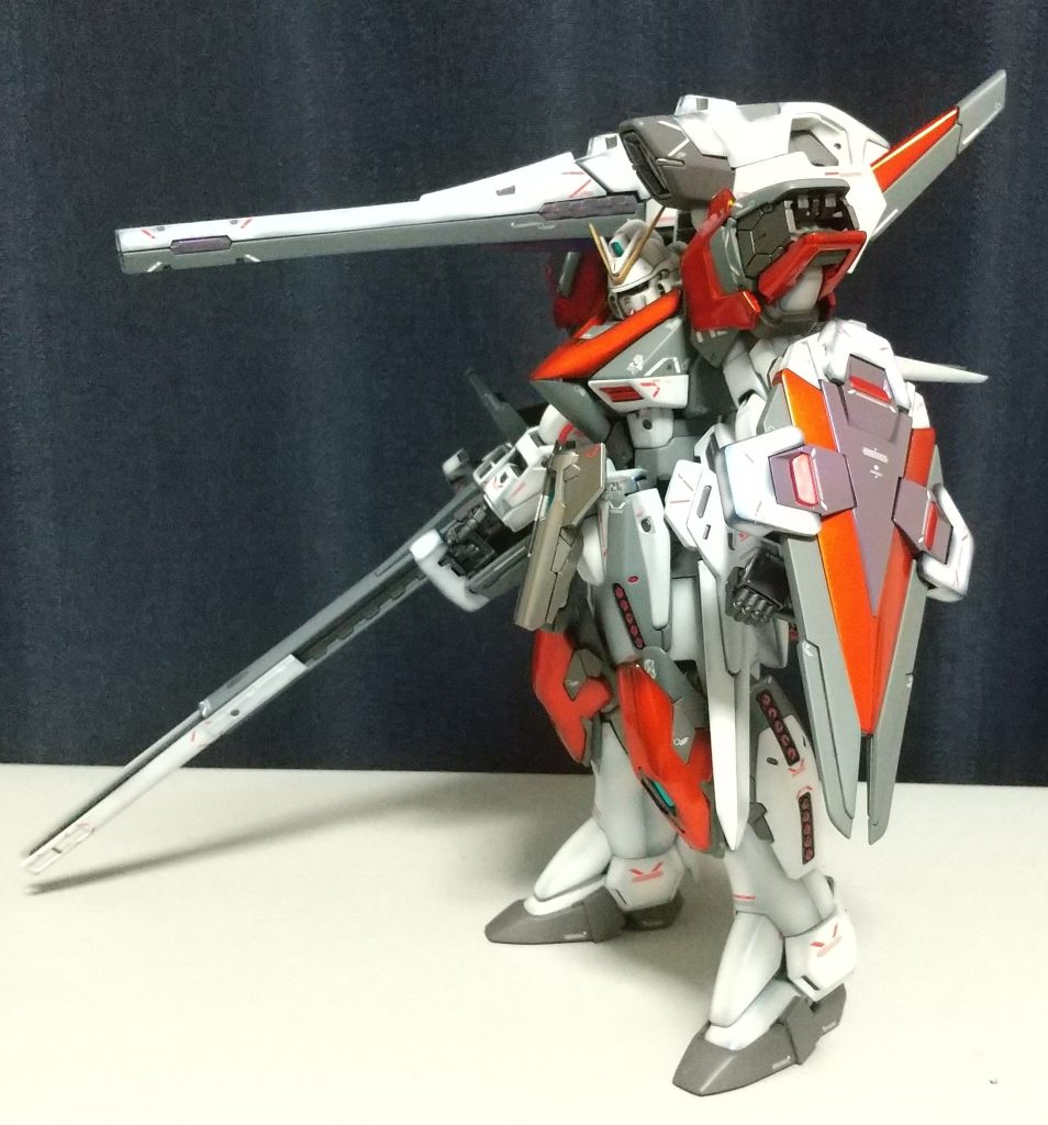 メガシールドの紫はグレーの上に紫パールで塗装～