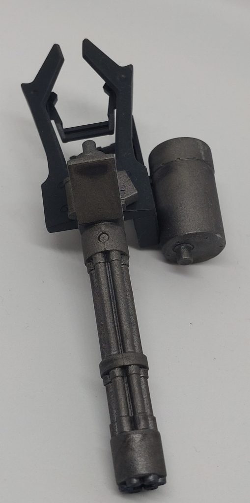 ガドリングもあるのですが、塗装剥げが怖くて装着やめました。