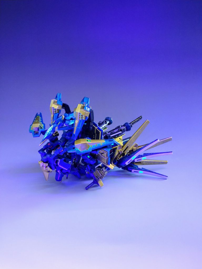 斑鳩単体　各部発光表現