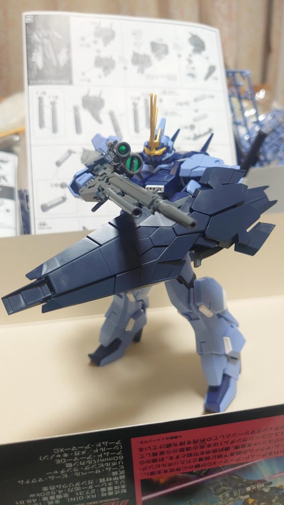 武器が確定した時点です。機体の完成よりも、待ちきれずに武器作ってしまう人ですみませんf(^^;