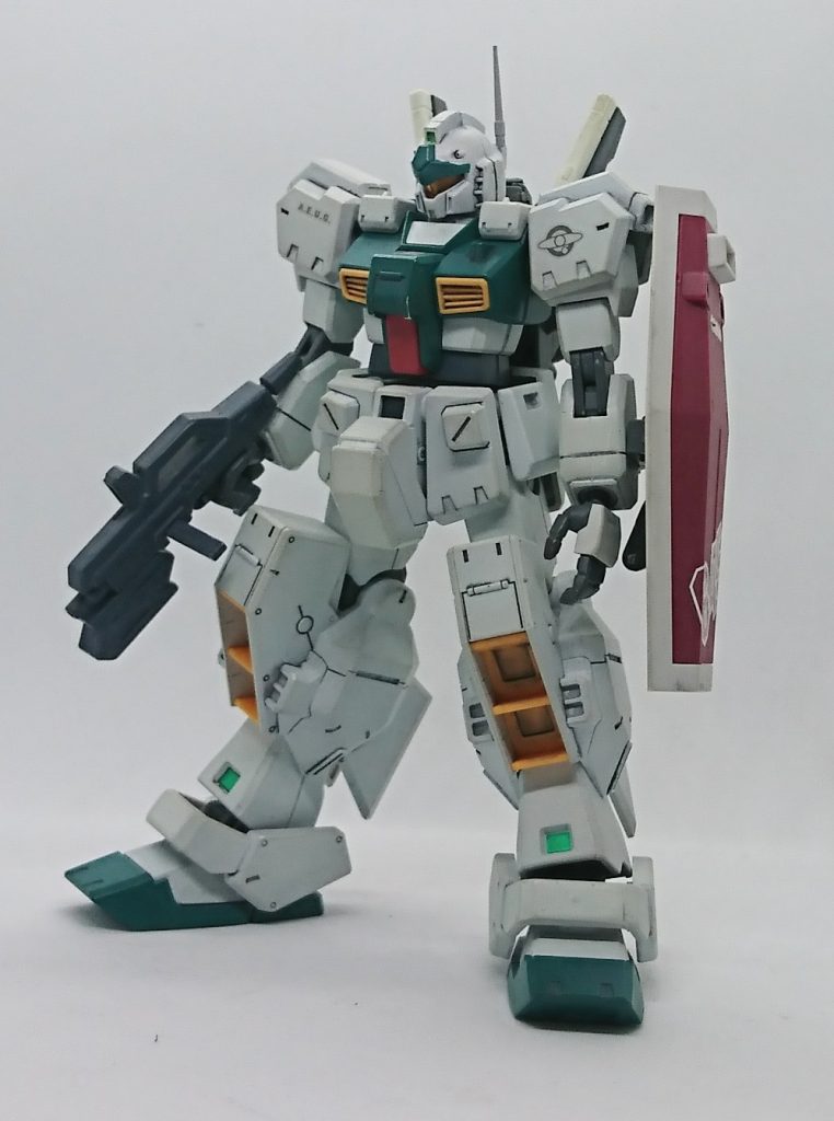 そしてその後暫くしてから思い立ったかのようにジムヘッドに換装。