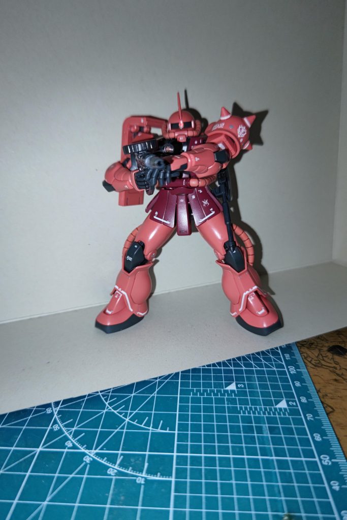 当初、関節が全てKPSなので不安でしたが組立ると、そんなに不安もないのでそのまま製作しました。