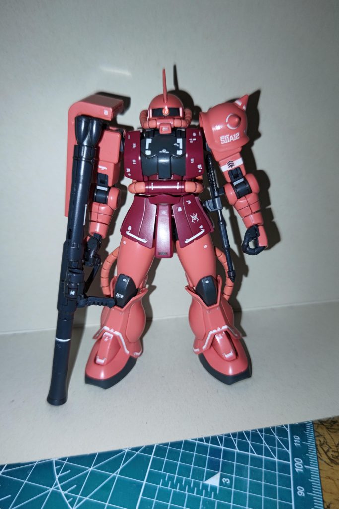 仮組したらMG2.0を縮小したような形状で傑作キットです🎵👍️他キットの改造素材にも使えそう‼️   