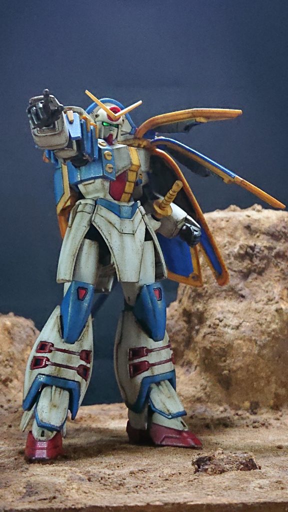 『機動武闘伝Gガンダム』の修行の地と言えば、ギアナ高地…ジオラマベースは写真撮影用として製作しました。ここでは「ギアナ高地」の設定ですが汎用⁉️なので乗せる機体によって、デロイア、ゾラ、コアム…などに変わります。