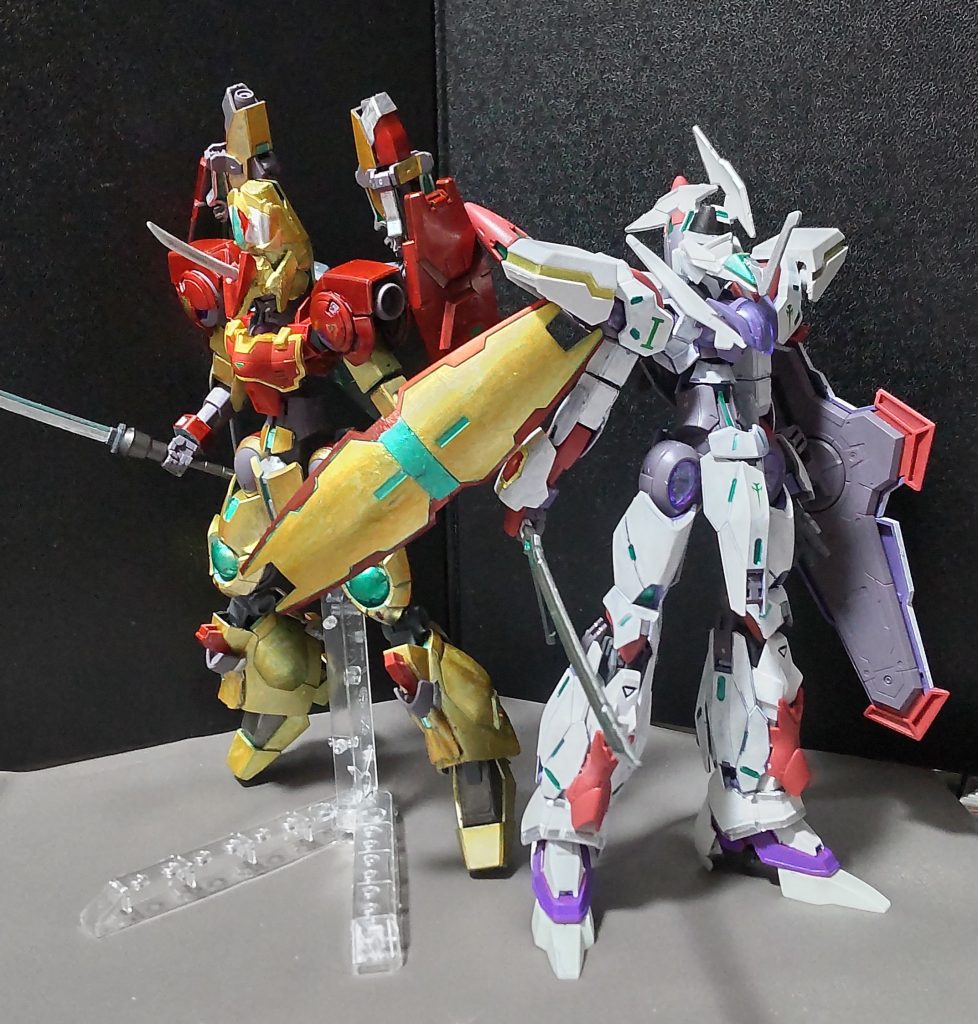 グラスレー社のプラモはモーターヘッドやヘビーメタル風に作るのに本当にオススメなので、興味がある人はやってみてはいかがでしょうか。※今ならお店にいっぱい余ってるからよりどりみどりよ。