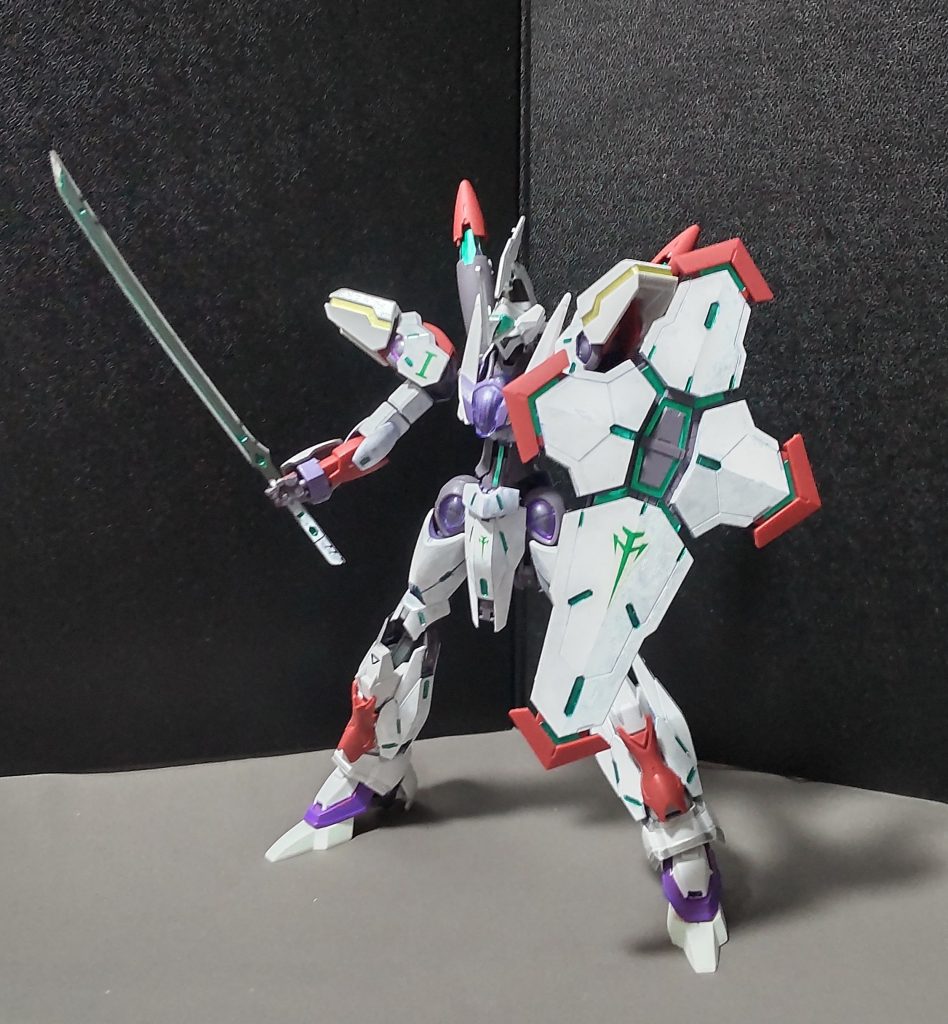 グラスレー社製のMSに搭載されているアンチドートシステムは当然搭載されています。通常はパーメットスコア3までを無効にするのだが、この機体はスコア6まで無効にすることが可能です。※エアリアル相手だとエリクトが出てきてしまう恐れがあるが、とあるMHマイスターからすれば、そちらのほうが狙いのようだ。