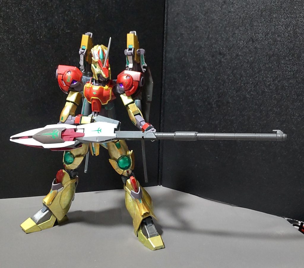 バスターランチャーはグラスレーミラージュシリーズの機体ならどのタイプでも使用可能です。※圧倒的破壊力のため、決闘では使用禁止。